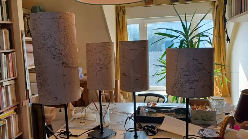 Abat-jour Olivier Amiot - Guilvinec - Pays bigouden