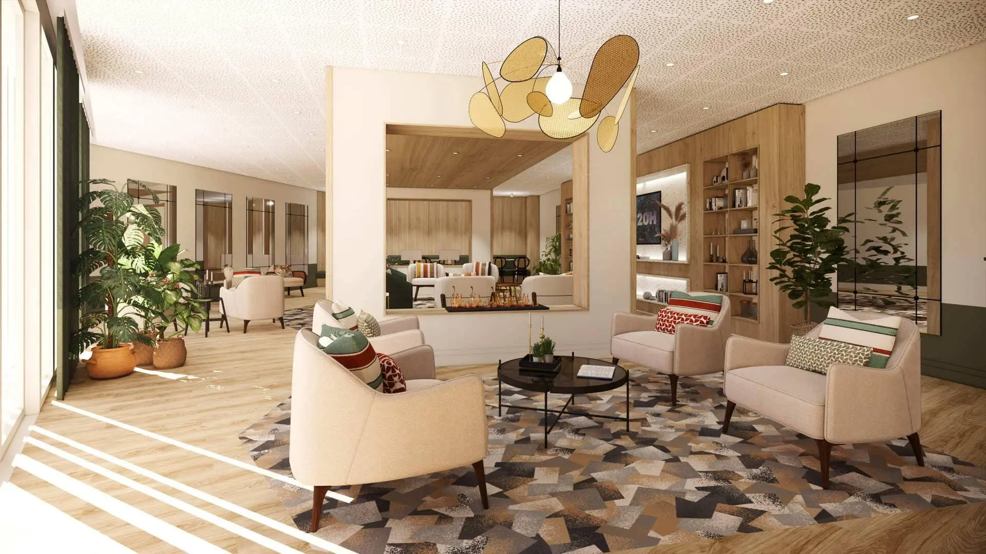 2472-Fouesnant - Salon detente