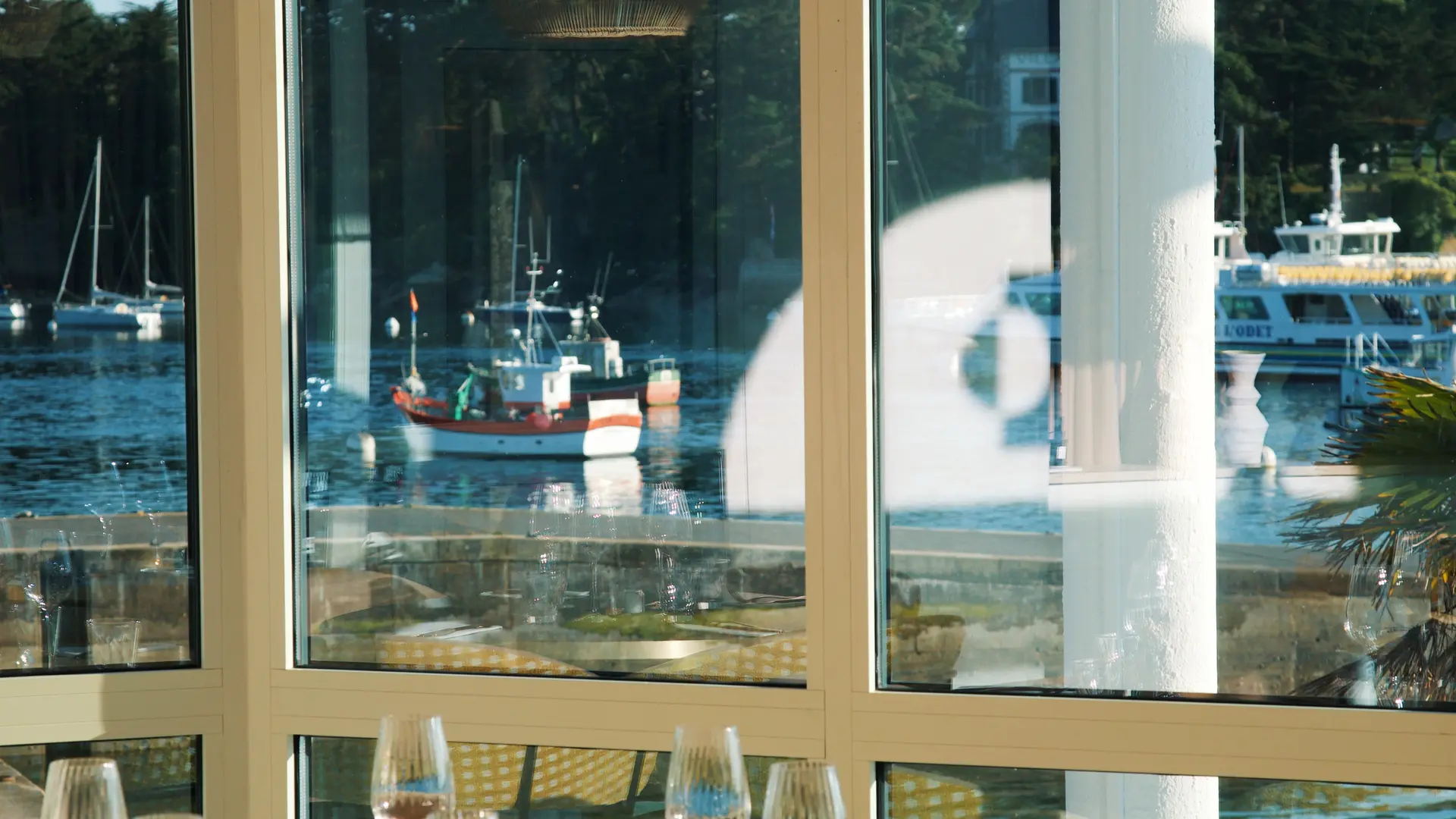 Vue sur l'Odet - La Croisette