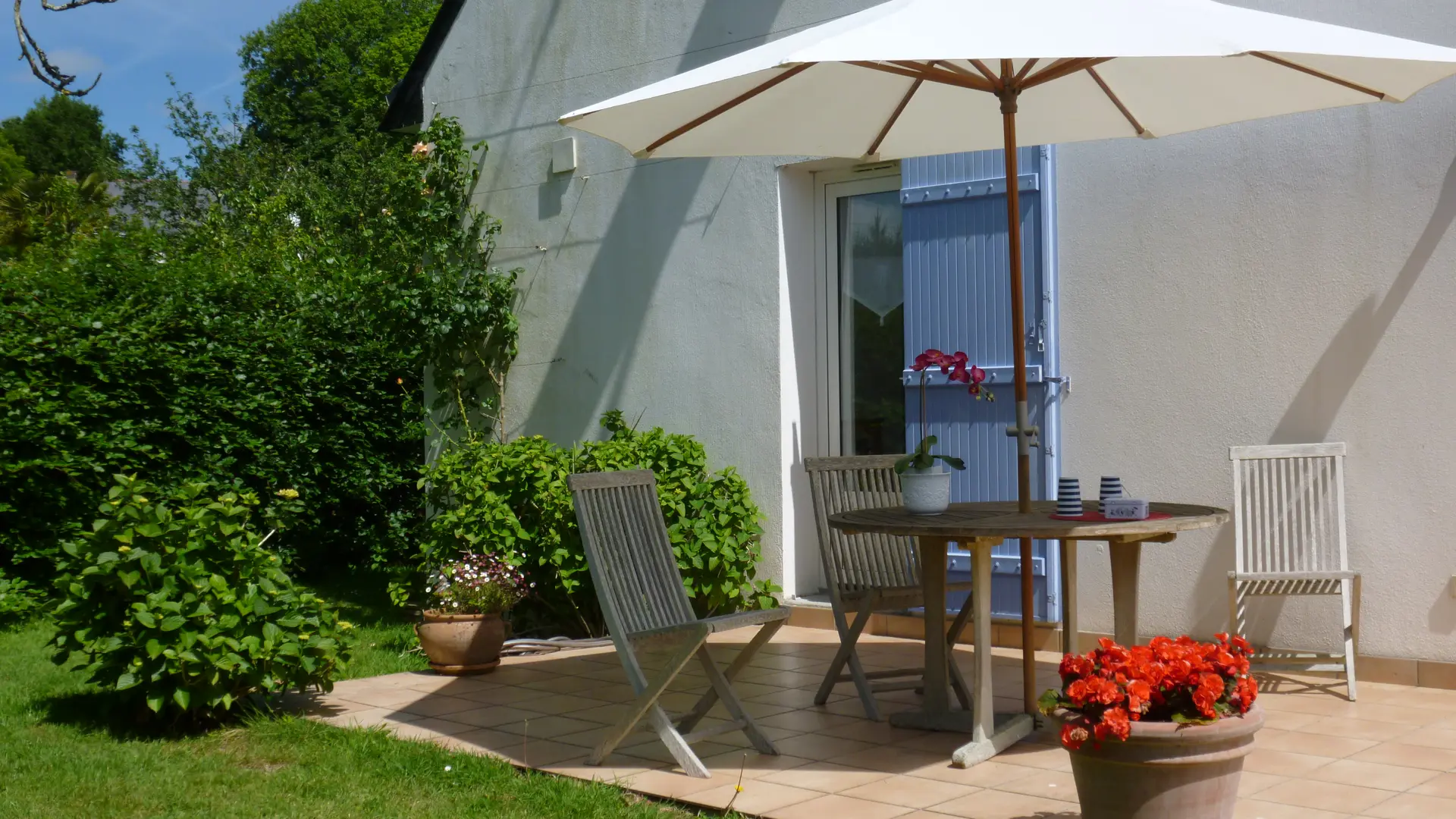 Location La Maison de papa - terrasse