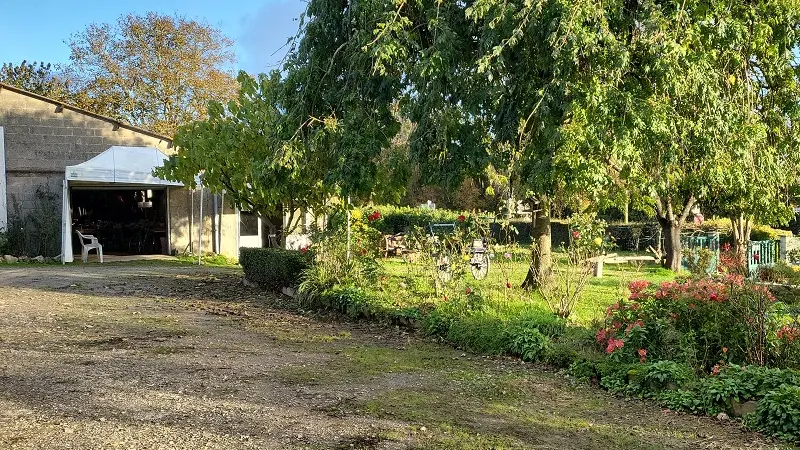 Aire Camping car - Le Galouray - La Grée Saint Laurent  - Brocéliande