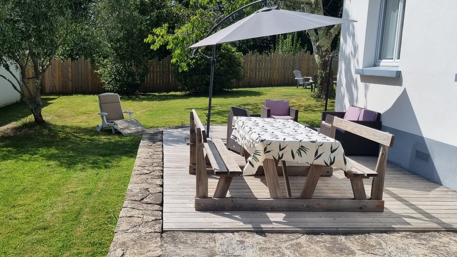 Maison de vacances Ti An Drez - terrasse