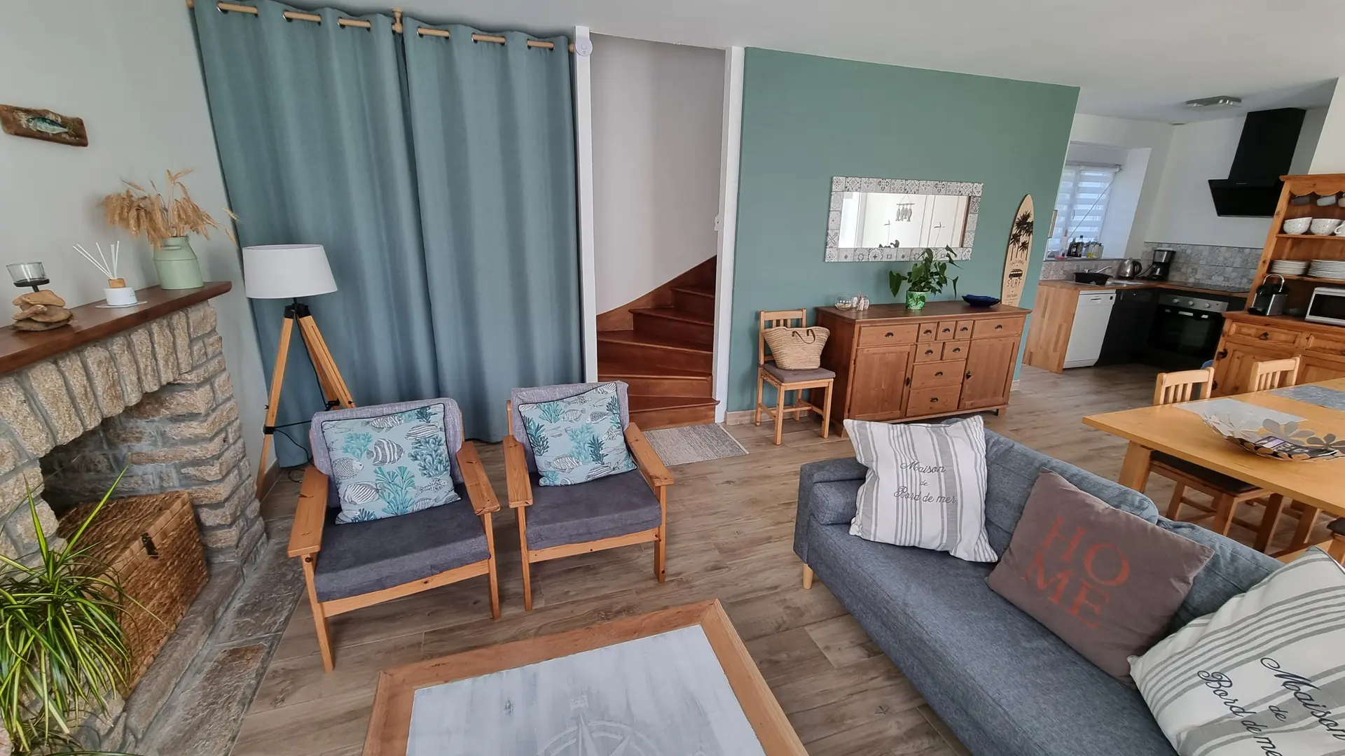 Maison de vacances Ti An Drez - salon