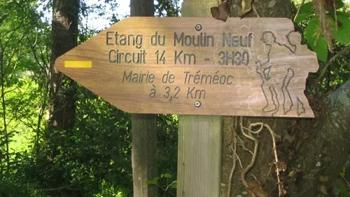 Circuit l'étang du moulin neuf - Tréméoc - Pays Bigouden