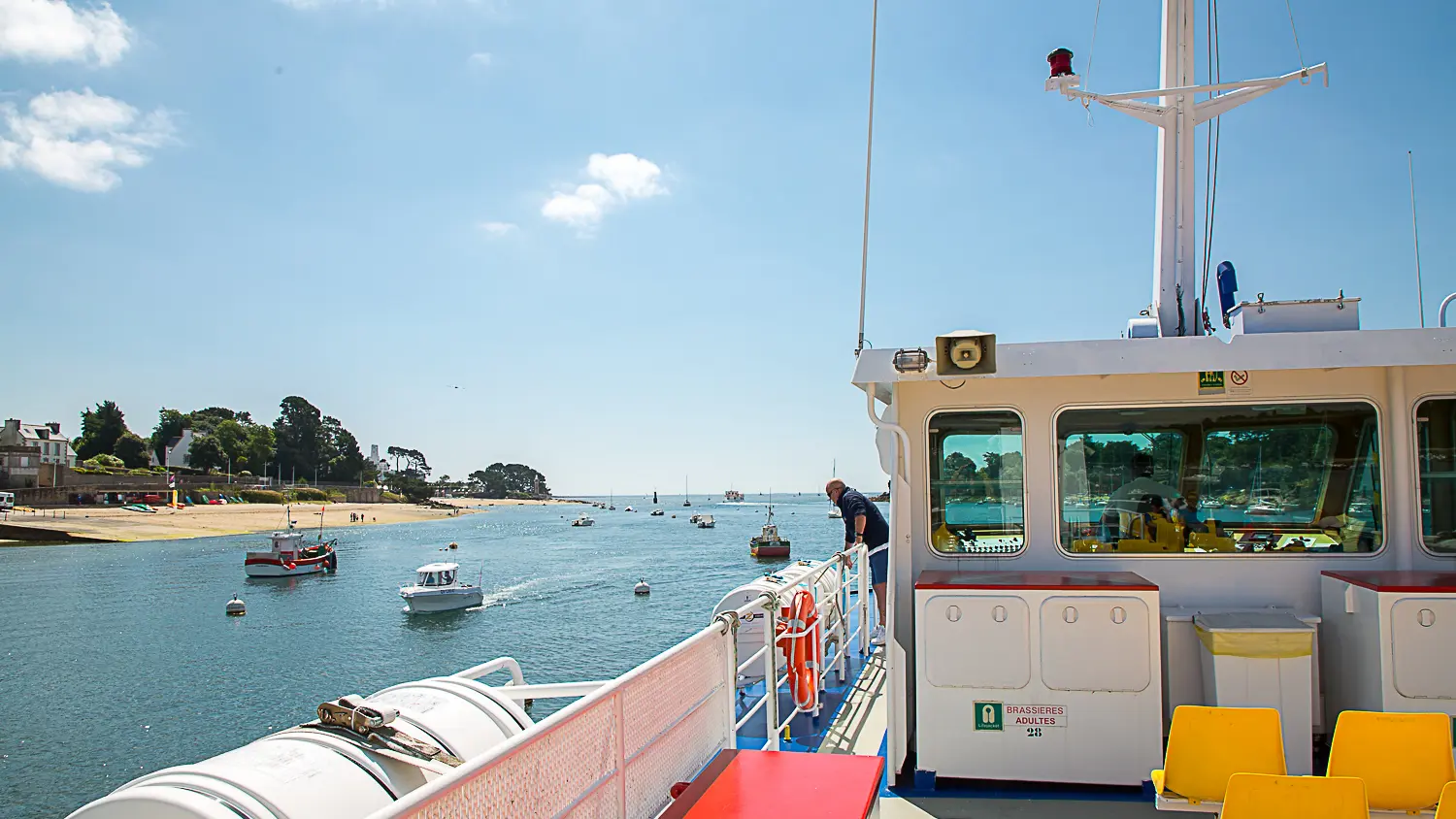 Navire estuaire Benodet