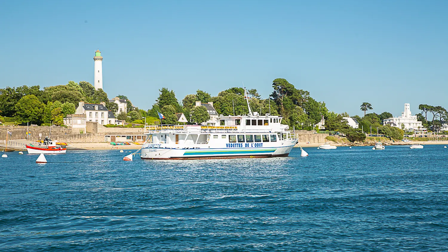 Vedettes au port de Bénodet
