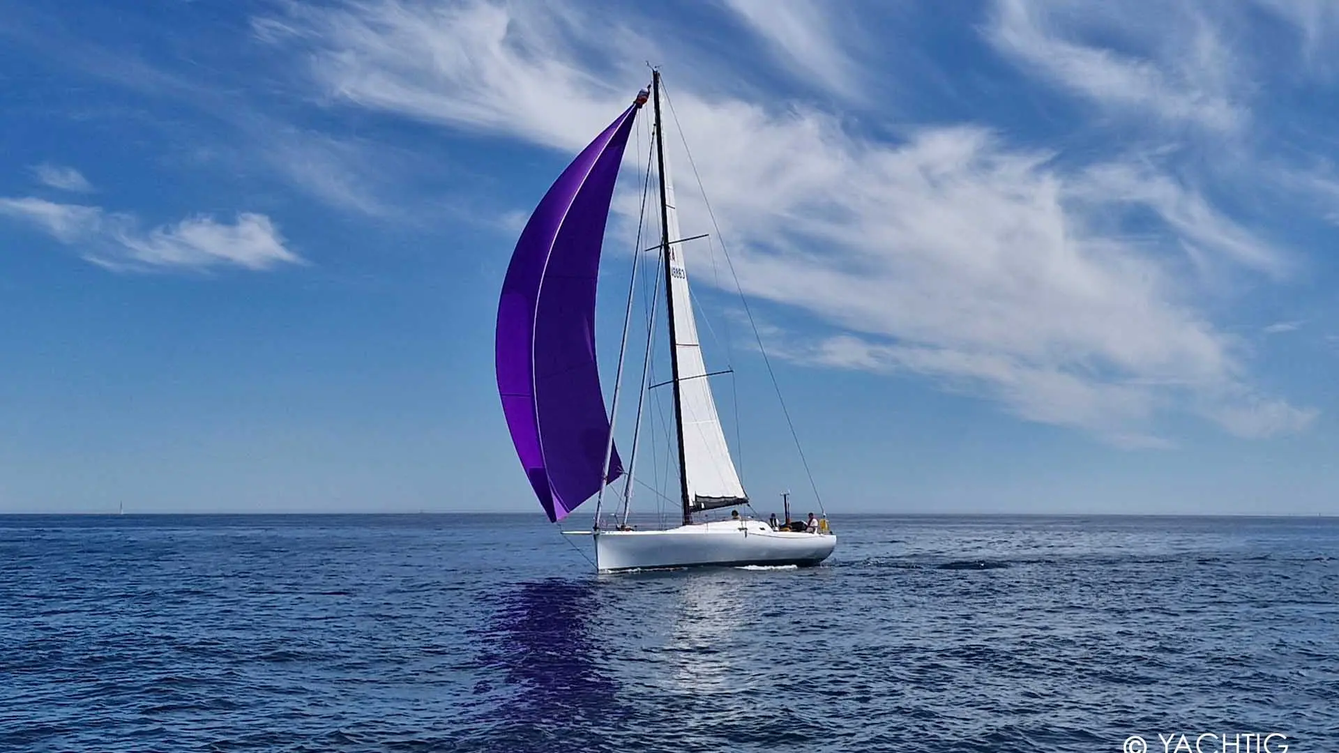 Voilier pogo 40 yachtig formations sous spi