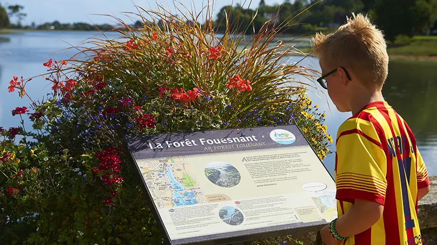 Parcours d'interprétation - anse de la Forêt