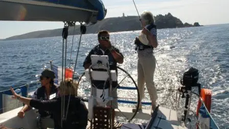 Balade en voilier vers l'île de SeINAudierne Yachting