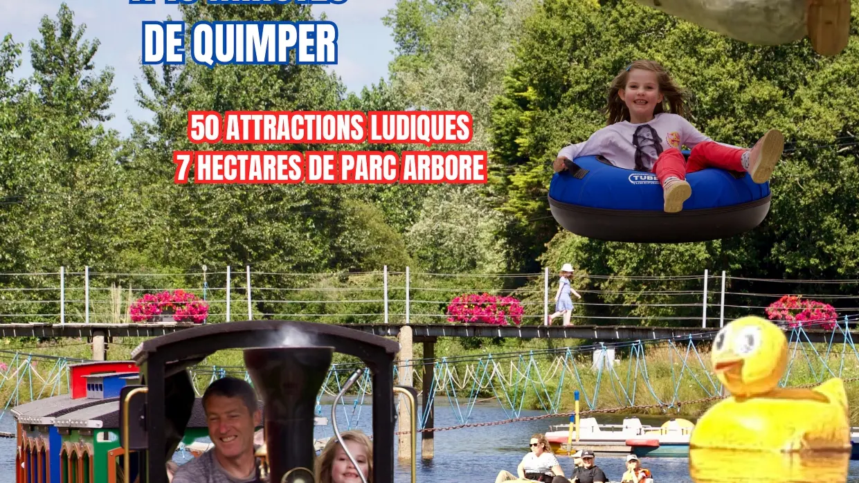 Parc d'attractions - Finistère - Bretagne - Elliant - Odet Loisirs - 1