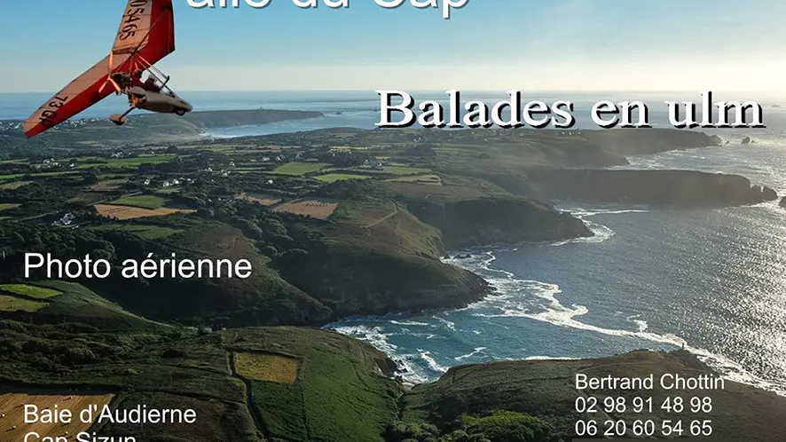 L'Aile du Cap, balade en ULM