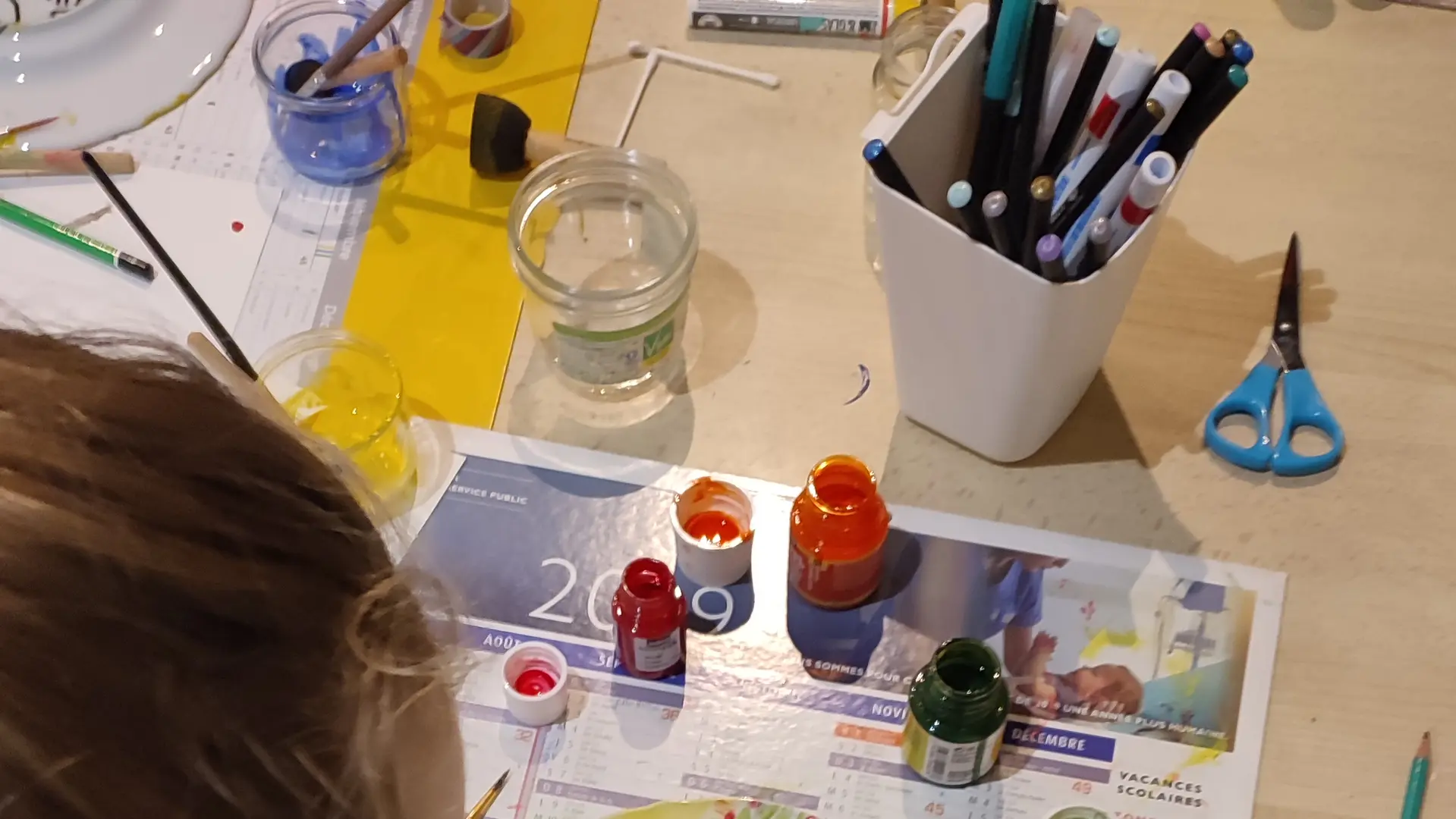 Atelier créatif au musée - peinture sur porcelaine