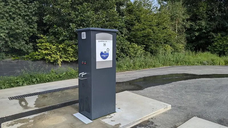 Aire - service - stationnement - Josselin - Brocéliande - Morbihan - Bretagne