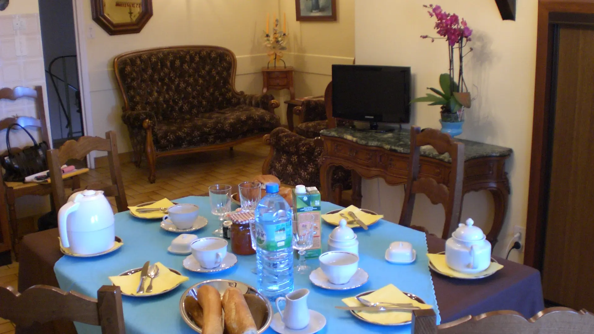 Salle de petit déjeuner