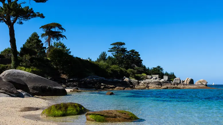 Plage du Cabellou à Concarneau