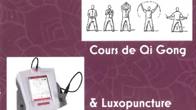 Qi Gong Luxothérapie Carte visite verso