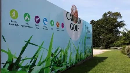 Carhaix golf - entrée