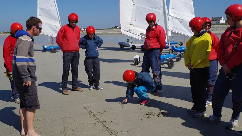 Plein Ouest - char à voile Penhors - Pays Bigouden