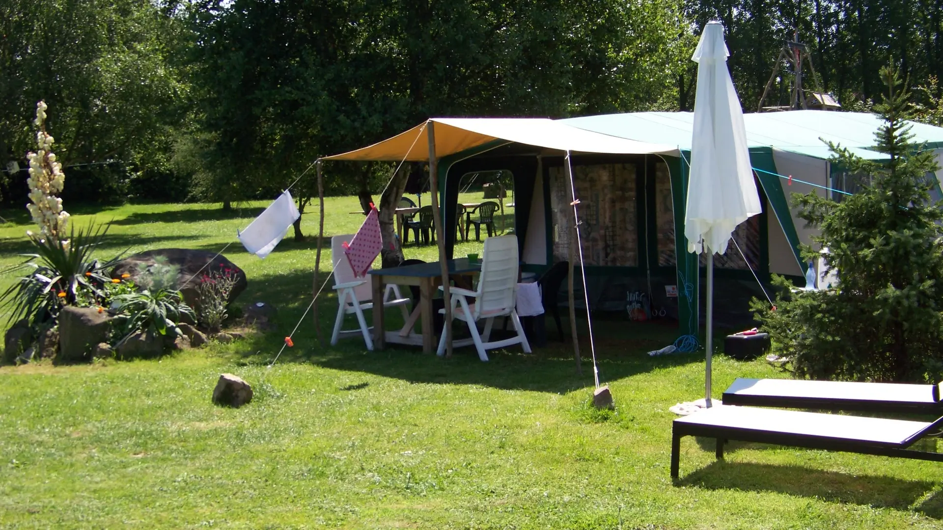 Cheval rouge camping