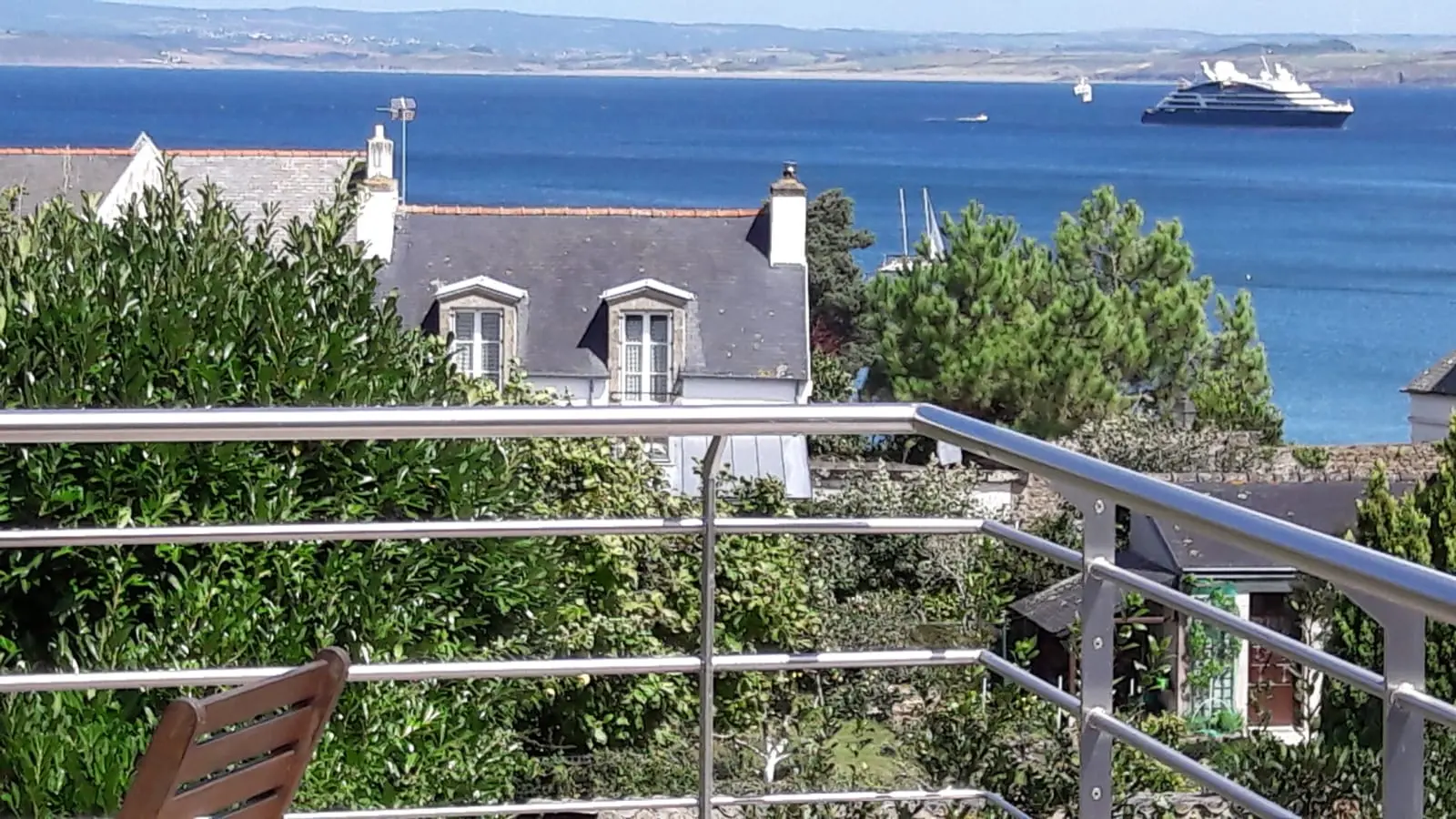 Chez Juliette Terrasse vue mer