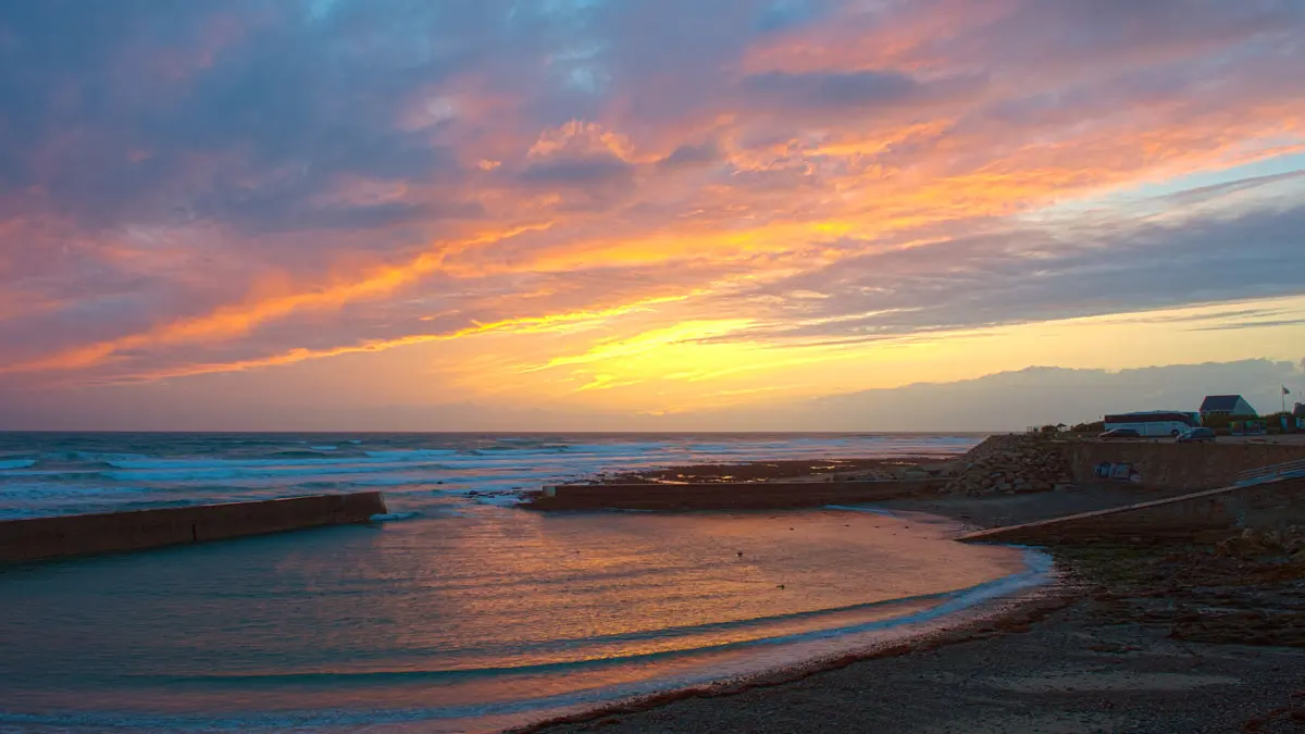 Coucher de soleil à Penhors