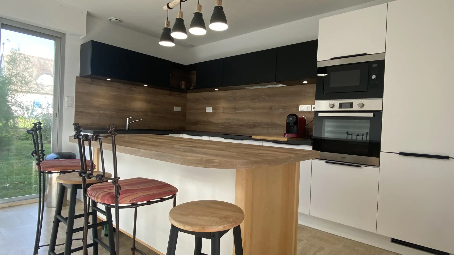 Cuisine avec ilot central