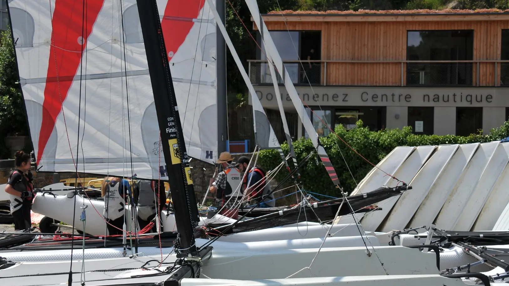 le centre et la flottille