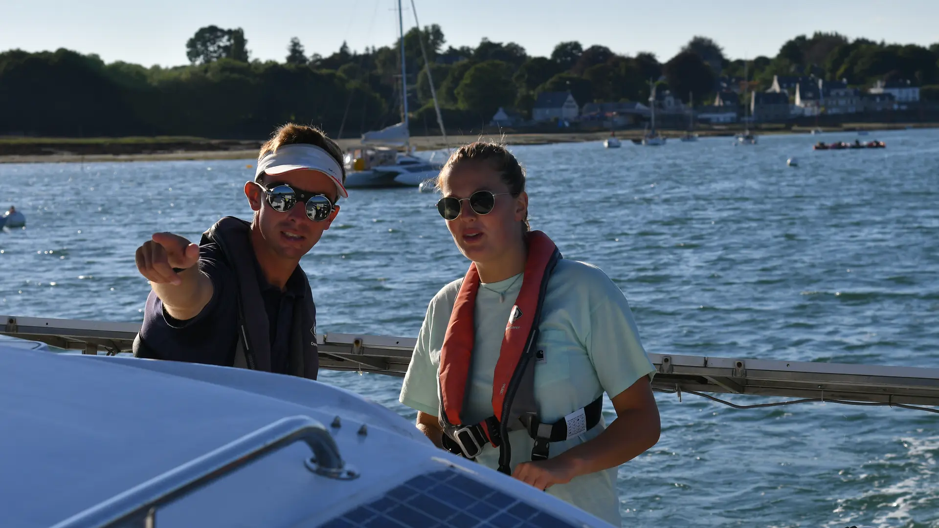 les glénan en catamaran habitable6