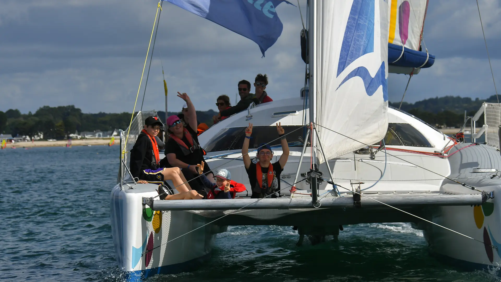 les glénan en catamaran habitable4