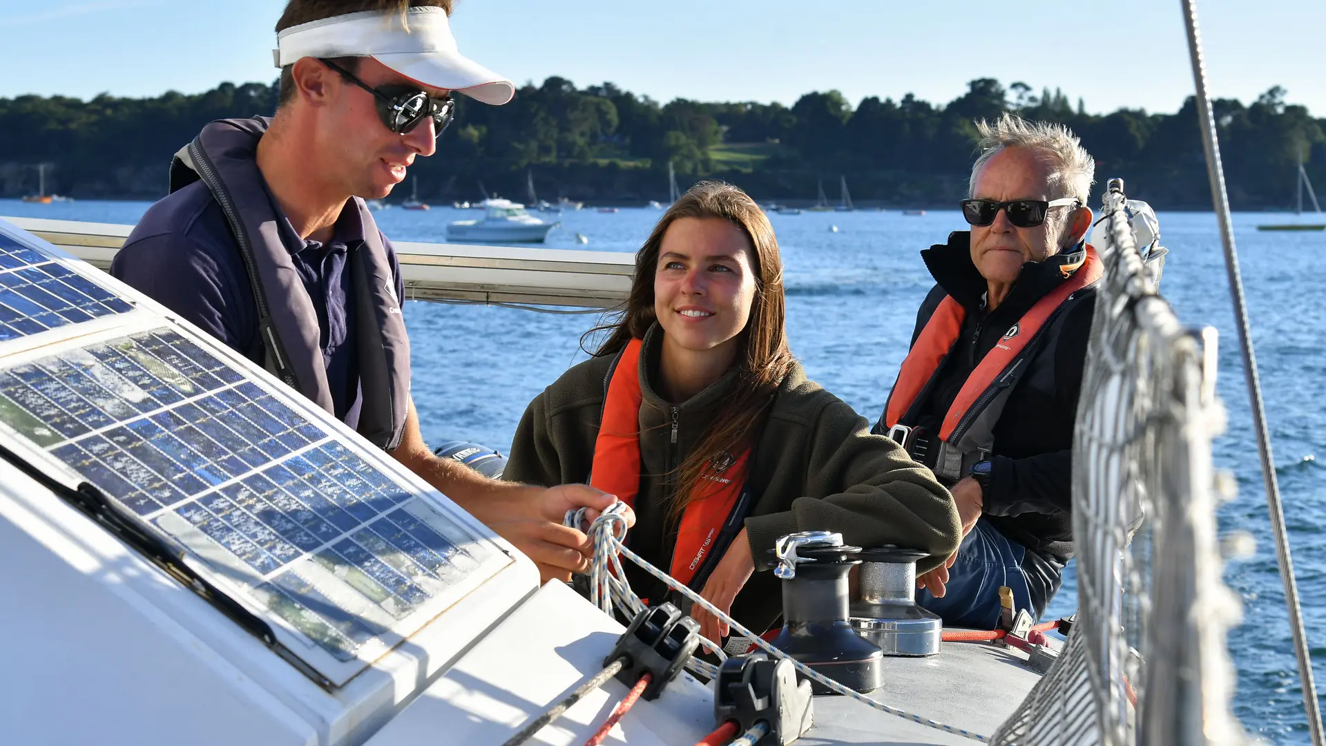 les glénan en catamaran habitable5