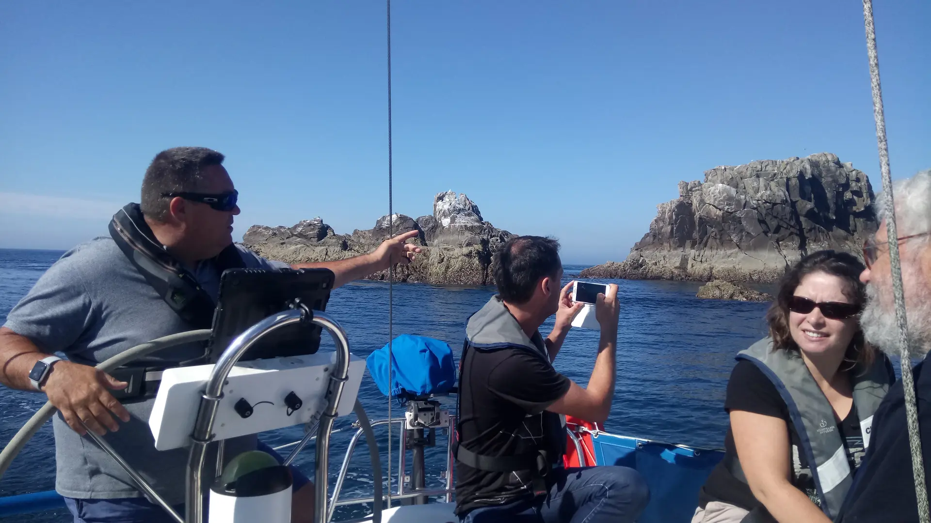 Visite de la Pointe du Raz en voilier, Audierne Yachting