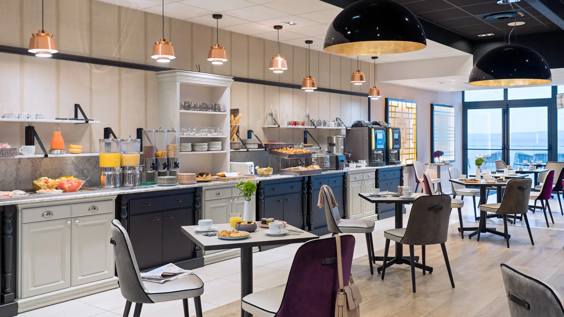 Hôtel de la Baie - Douarnenez Buffet petit déjeuner