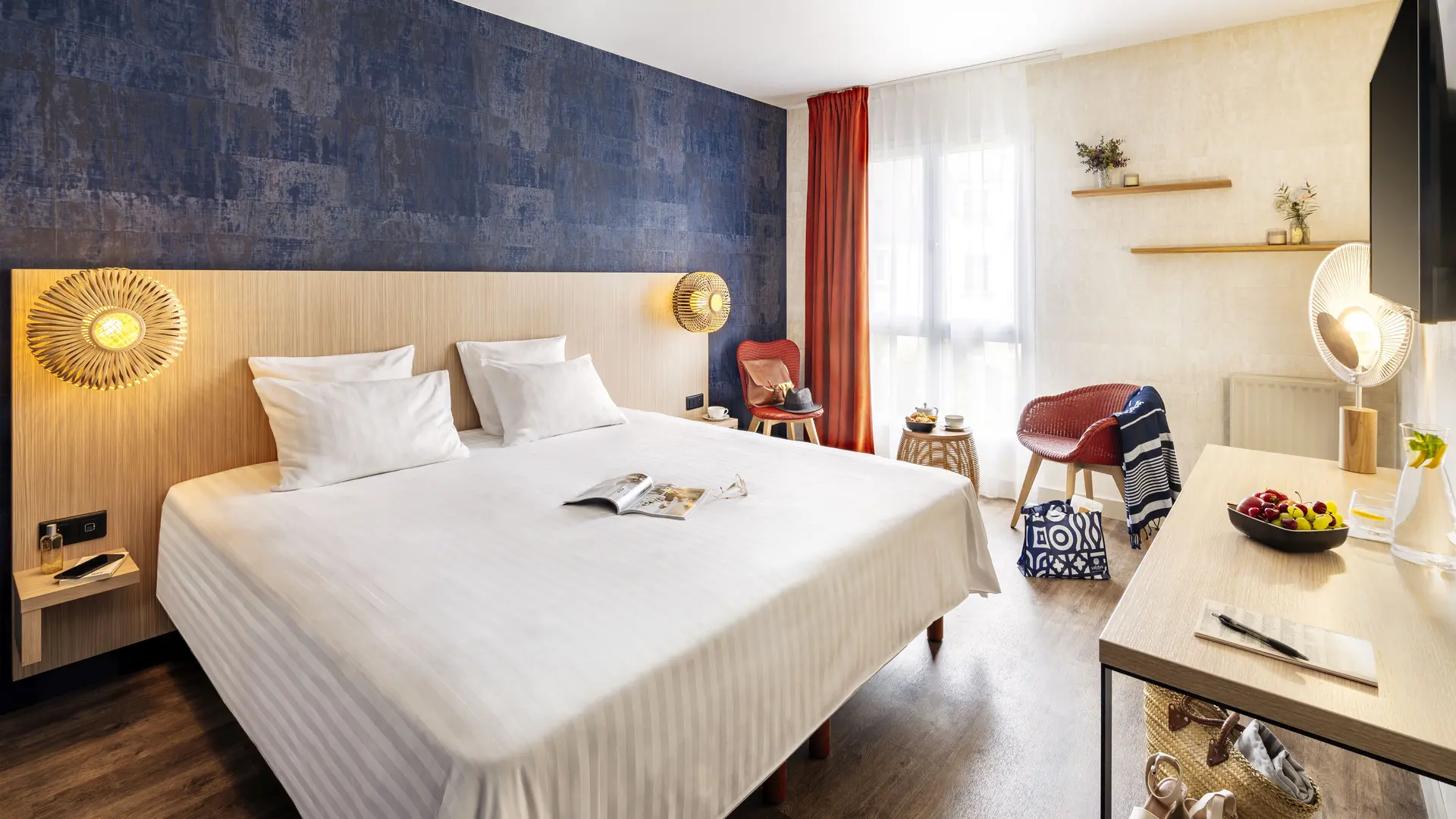 Douarnenez - Hôtel Valdys Escale Marine - Chambre Confort  ©Cécile Langlois