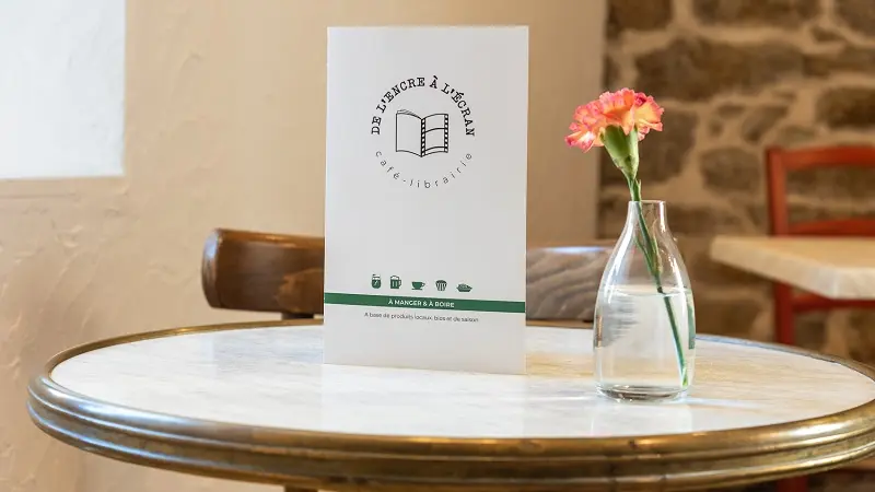 Café-Librairie - De l'encre à l'écran - Guilvinec - Pays Bigouden - Bigoudenjoy