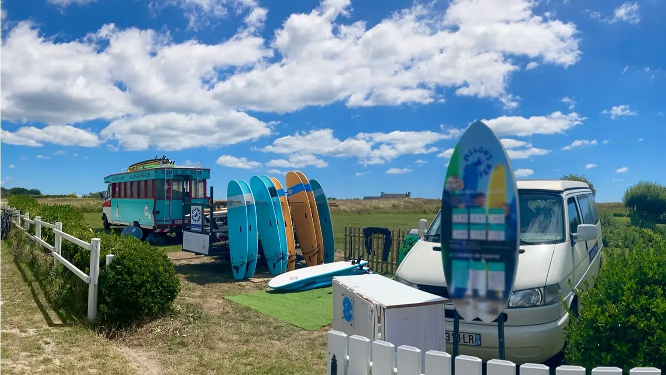 Ecole de surf - Allos surfer - Plomeur - Pays Bigouden - Bigoudenjoy