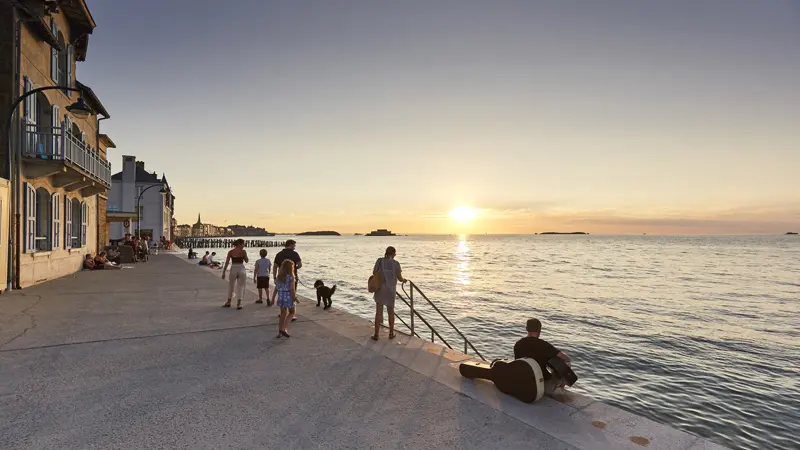 Digue de Paramé - Saint-Malo - ©ALamoureux