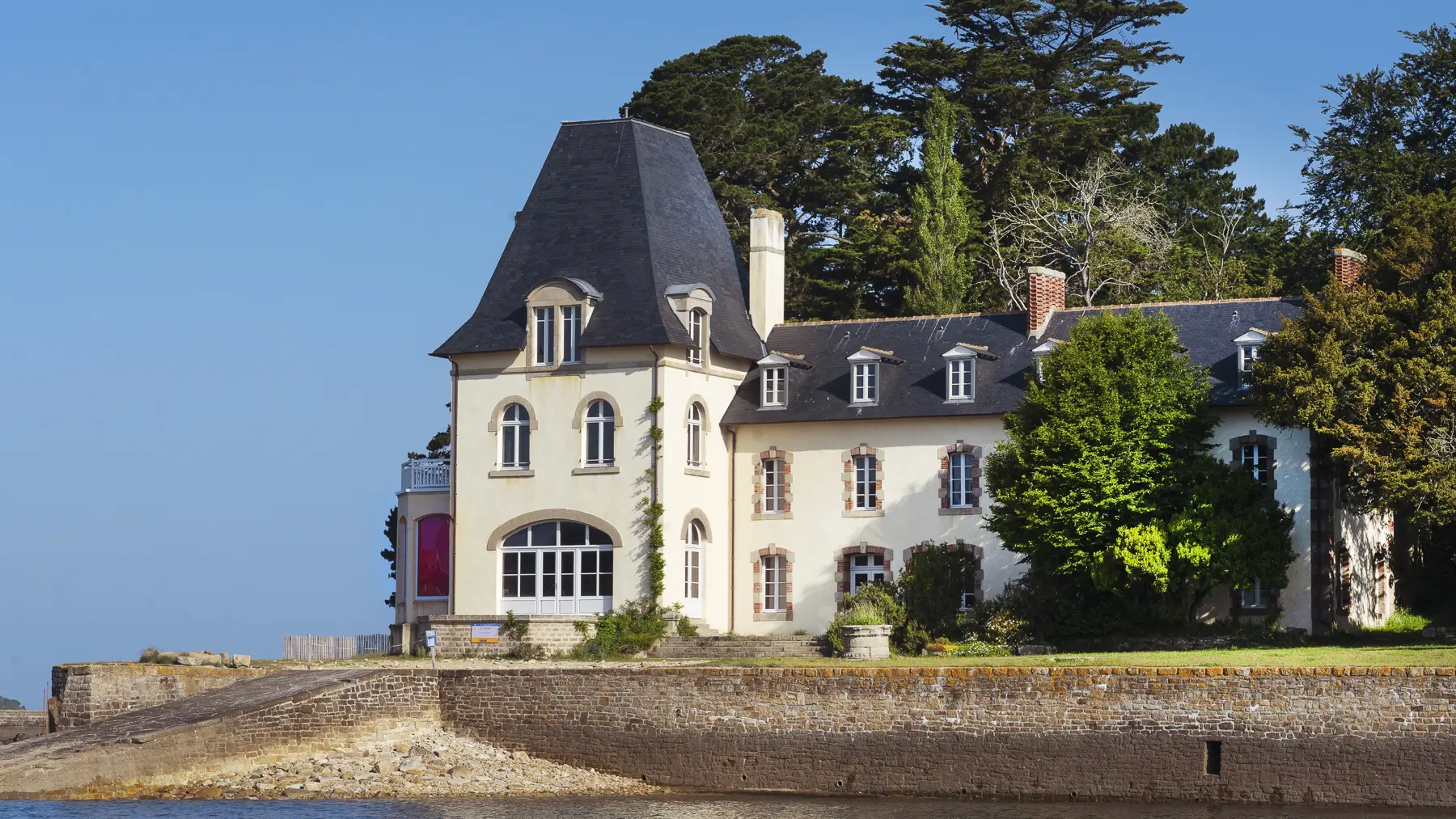 Maison de maître sur l'île Tristan