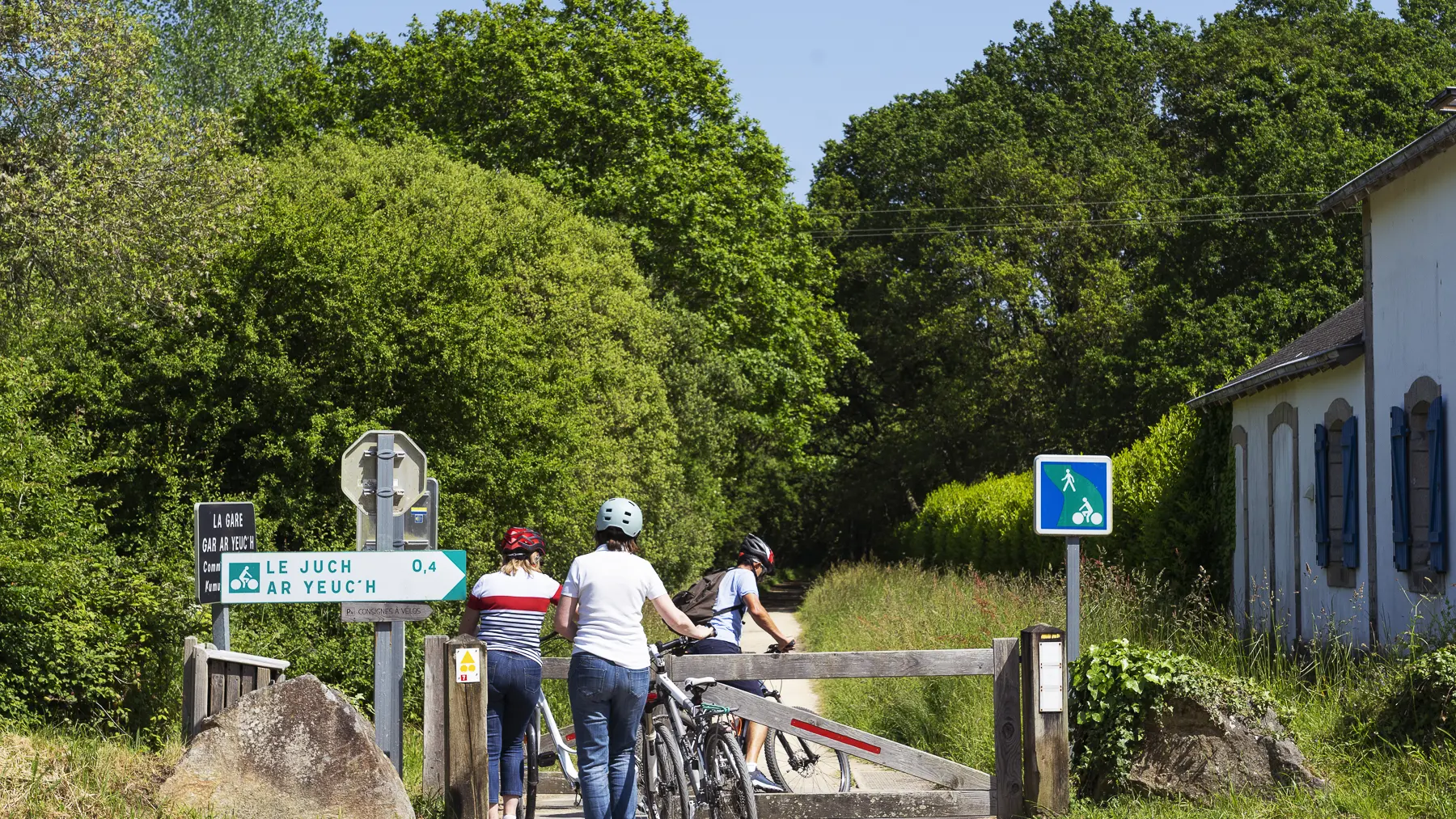 Elise FOURNIER - Le juch voie verte à vélo