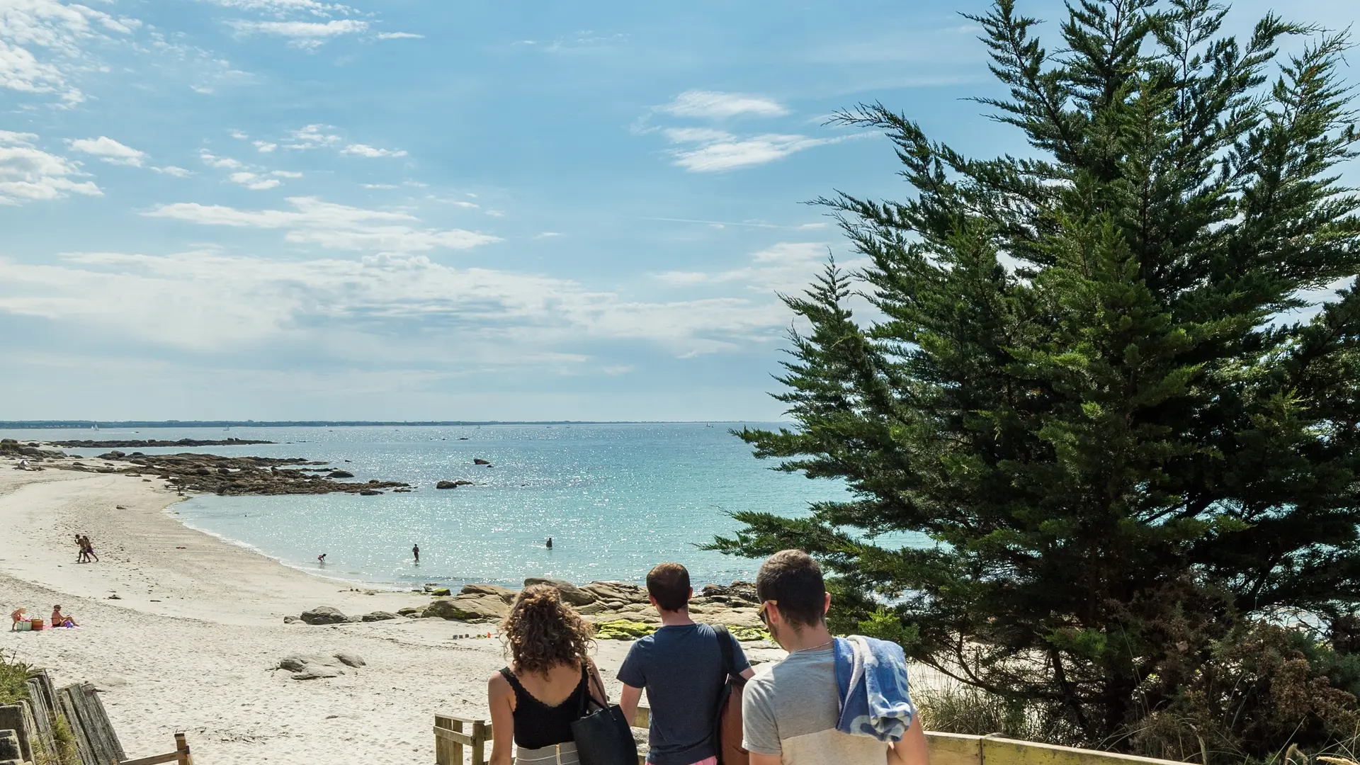 Plage de Kermyl, Beg-Meil