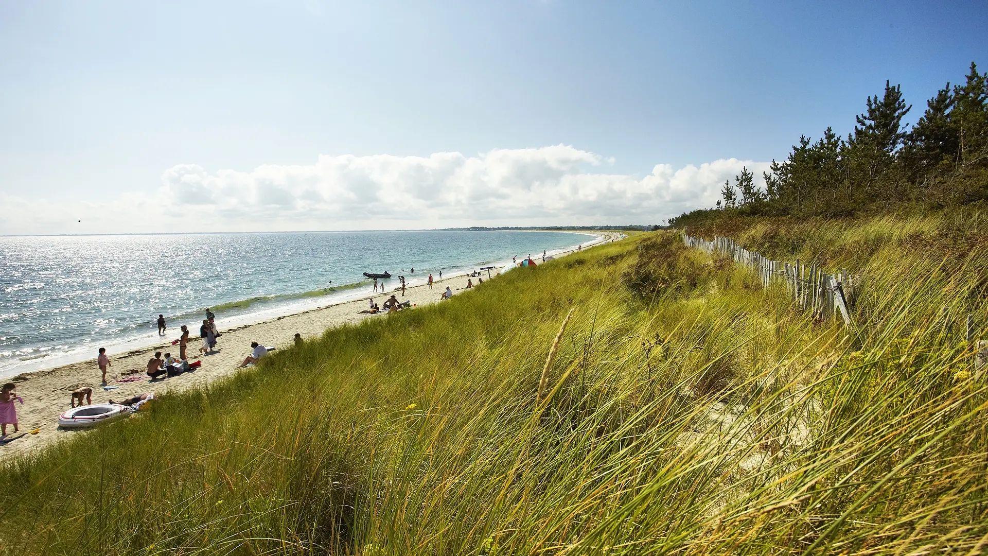 Plage de Kerler, Fouesnant