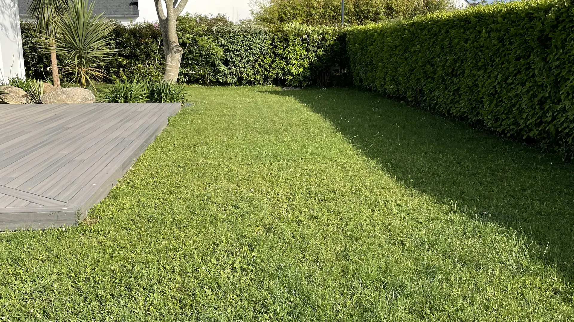 Grand jardin clos