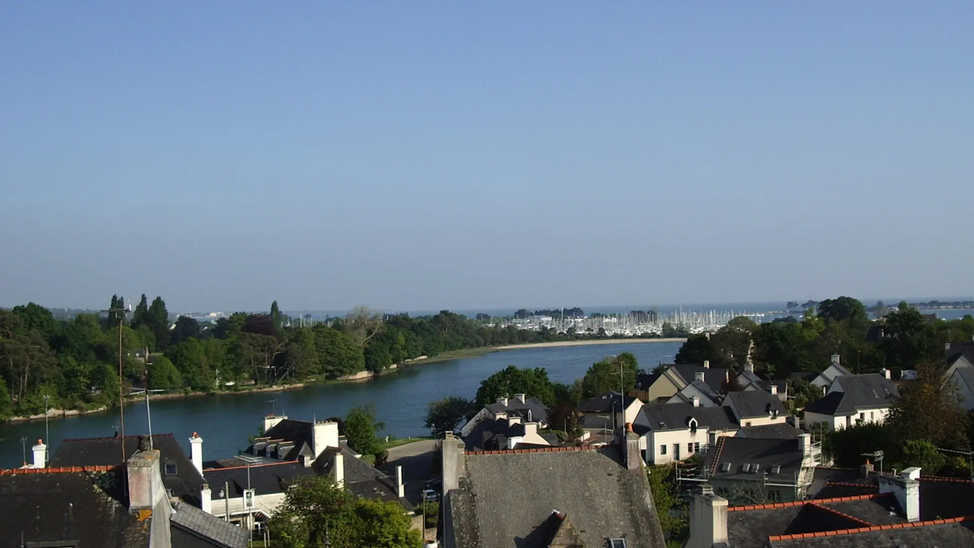Vue mer et Port-La-Forêt