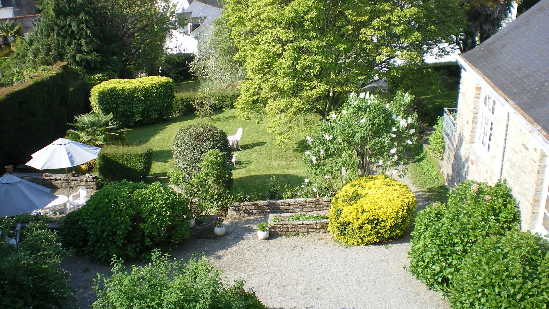 Vue des appartements