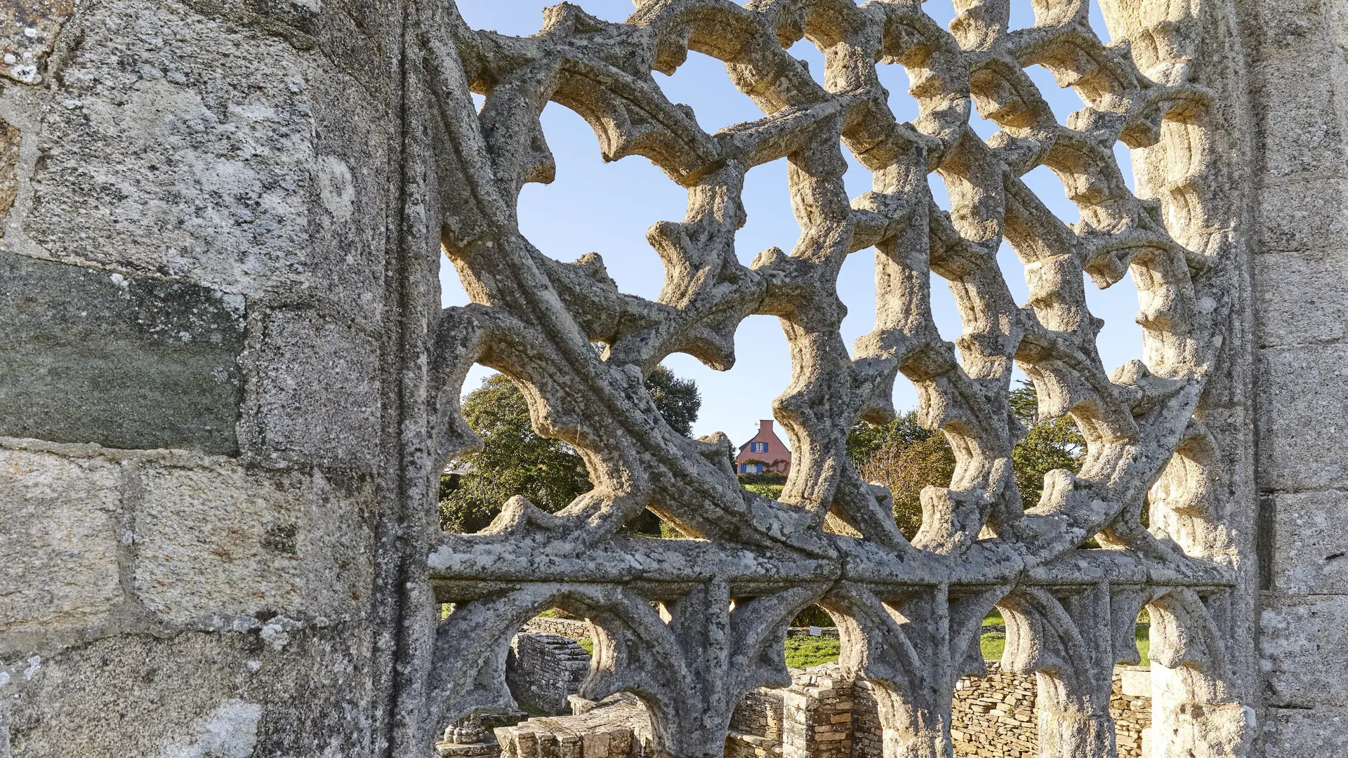 Les ruines de Languidou à Plovan en Pays Bigouden