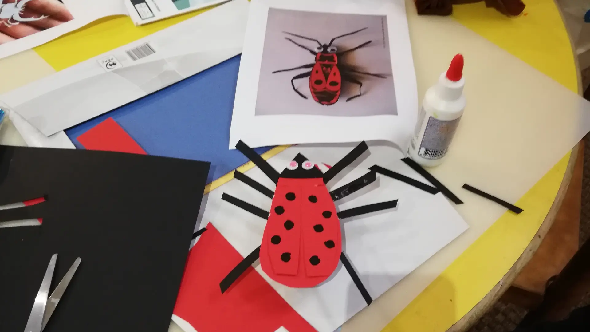 Atelier pédagogique autour des insectes