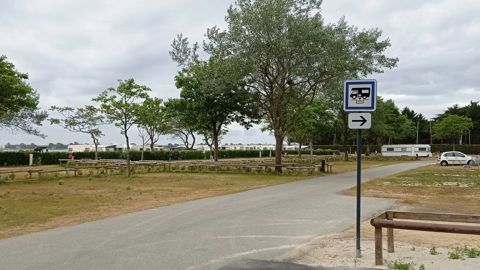 Borne camping car - Ile Tudy - Pays Bigouden