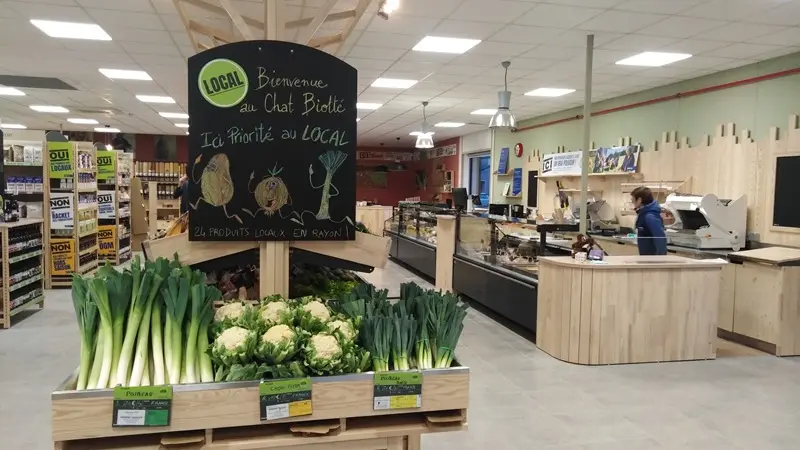 Commerce - Biocoop Chat Biotté - Dol-de-Bretagne