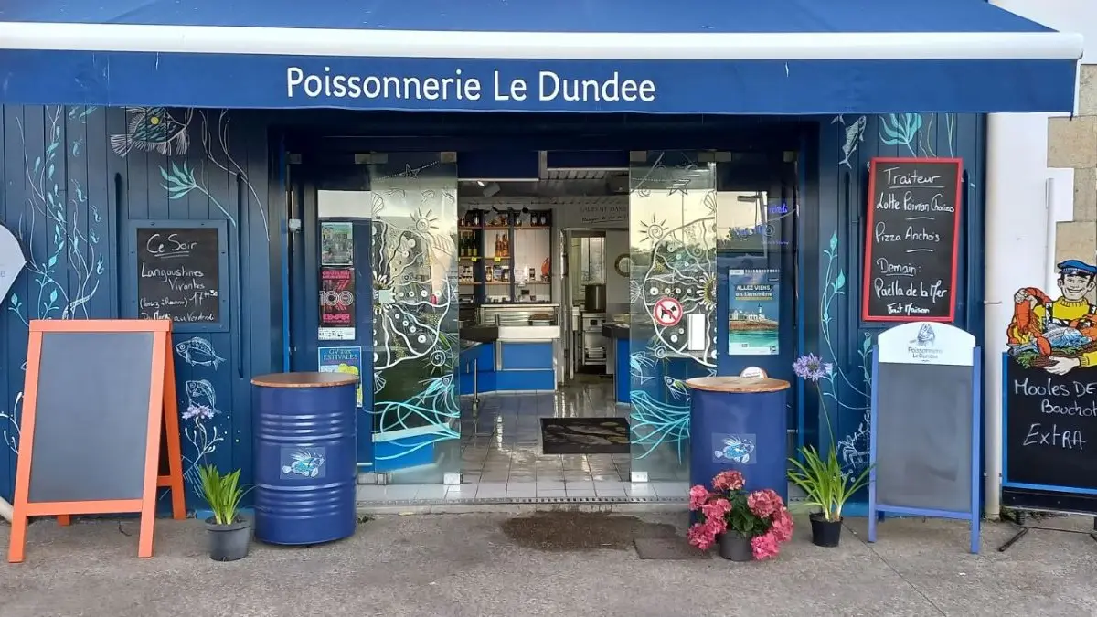 Poissonnerie Le Dundee -  Guilvinec - Pays Bigouden - Bigoudenjoy