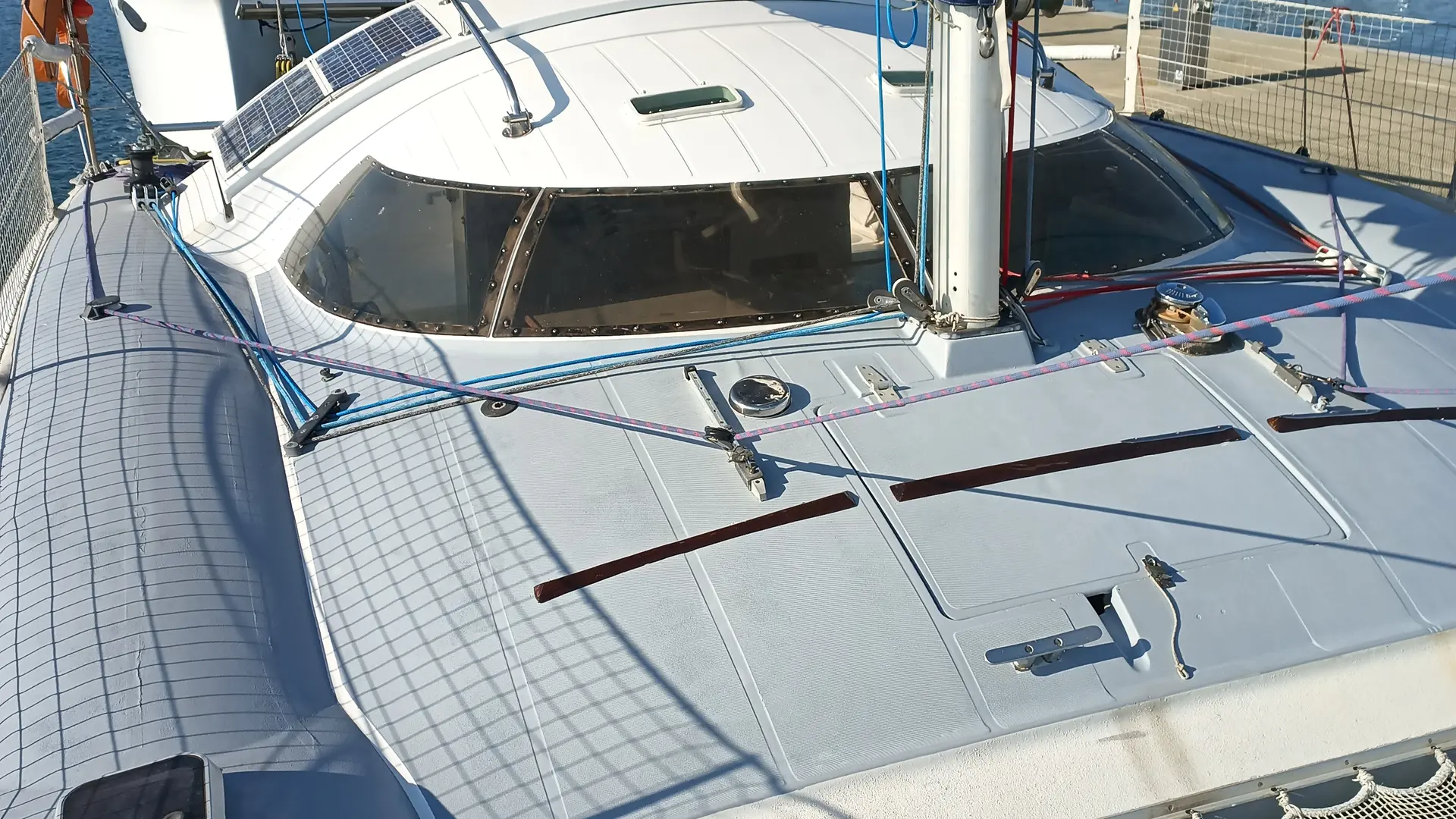 les glénan en catamaran habitable2