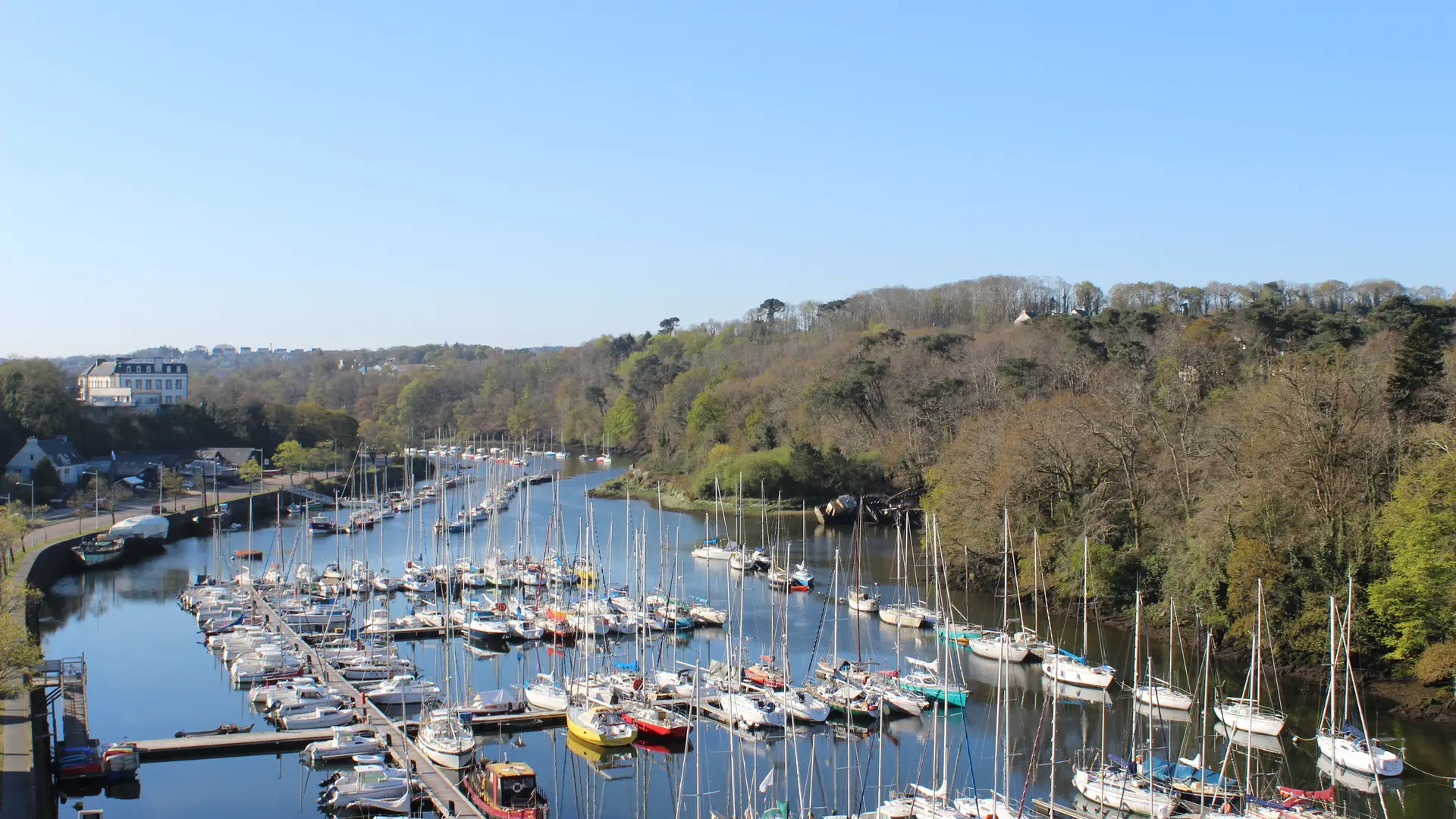 Port Rhu depuis le pont